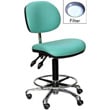 Cleanroom Anti-Bacterial Vinyl Chair with HEPA Filter