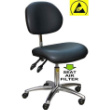 Cleanroom ESD Upholstered Vinyl Chair with HEPA Filter