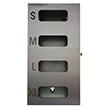 Glove Dispenser With Hinged Door  4 Glove Compartments