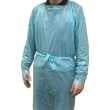 Long Plastic Aprons - Disposable Gowns With Thumb Loops