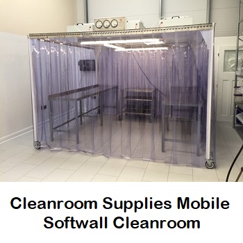 Mobile Softwall ISO14644 Cleanroom Sampling Booth