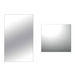 Cleanroom Mirrors - Shatterproof Stainless Steel