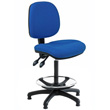 Cleanroom & Laboratory Chair with Anti-Bacterial Vinyl