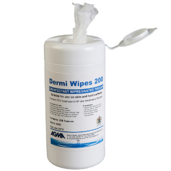 Alcohol Impregnated Wipes for Hard Surfaces - 70% IPA