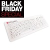 Hygienic Glass Keyboard for Cleanrooms & Medical Use