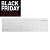 Hygienic Wired Silicone Keyboard for Cleanroom Use