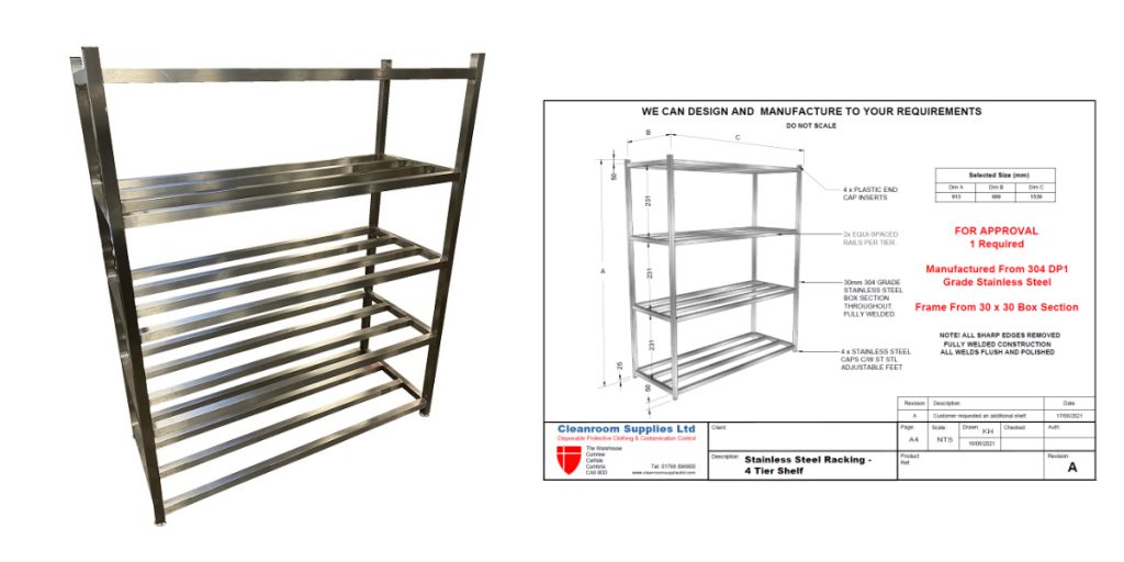 Stainless Steel Racking