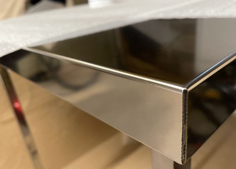 Electropolished Finish Stainless Steel