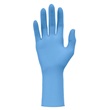 Budget Extended Blue Nitrile Gloves - Extra Long Cuff