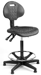 Cleanroom & Laboratory PU Chair from Cleanroom Supplies