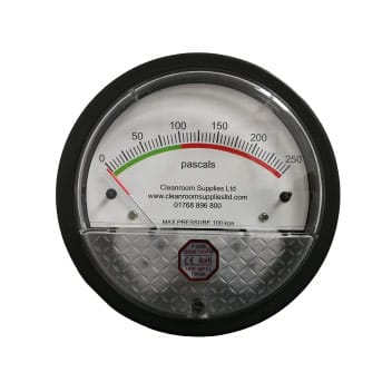 Cleanroom Differential Pressure Gauges
