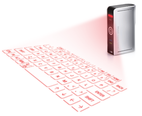 Hygienic Keyboard Projector for Cleanroom & Medical Use