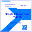 Cleanroom Wipes - STERILE 100% Polyester Ultra Low Lint