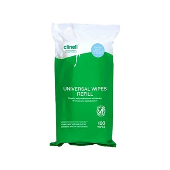 Clinell Universal Quat Disinfectant Wipes Tub Refill