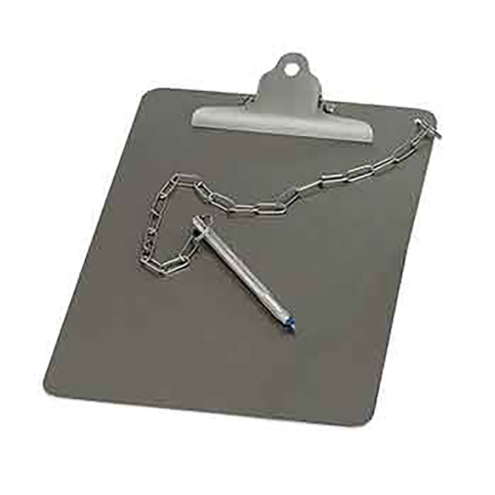 304 Stainless Steel Clipboard With Stainless Steel Clip