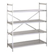 Stainless Free Standing Slatted Shelves for Cleanroom