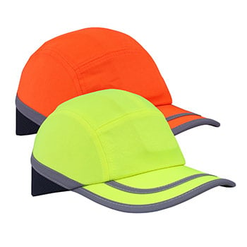 High Visibility Safety Bump Cap - Yellow or Orange