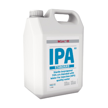 Inspec IPA 70% Isopropanol Disinfectant - 5L Sterile