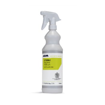 Sterile 70% Isopropanol Alcohol 30% WFI, 16oz trigger-spray bottles W/cap,  1/EA 12/CS