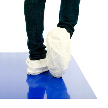 Disposable Microporous Overshoes - White Shoe Covers