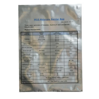 Moisture Barrier Bag - Three Layer Laminate Protection