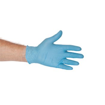 Blue Nitrile Powder Free Disposable Examination Gloves