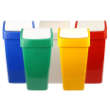 Cleanroom Waste Bins - Plastic, Colour Coded 50 Litres