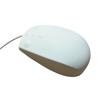 Hygienic IP68 Washable Silicone Computer Mouse - Wired