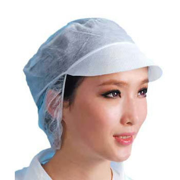 Peaked Snood Caps for  Medical  & Food Industry Use