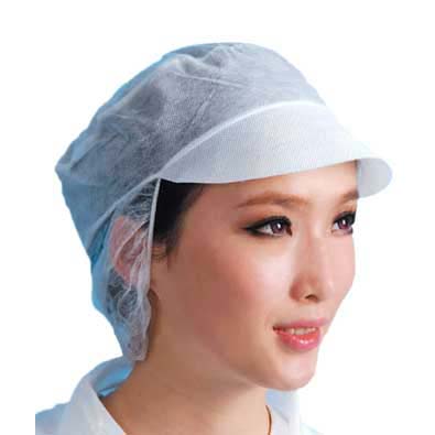 Peaked Snood Caps for Medical & Food Industry Use