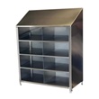 304 or 316 Grade Bespoke Stainless Steel Shelf Unit