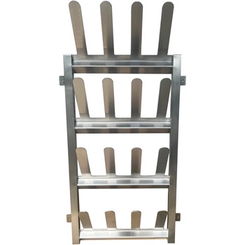 Wall Mounted 304 Grade Stainless Steel Shoe & Boot Rack