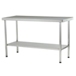 Stainless Steel Table & Undershelf - Cleanroom Quality