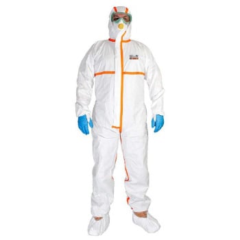 Type 4 5 & 6 Disposable Taped Coveralls - Category III