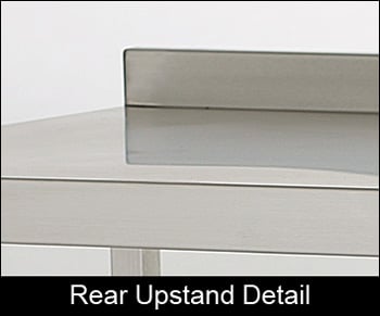 table upstand