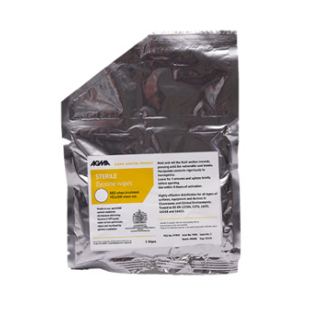 Sterile Sporicidal Wipes for Cleanroom Disinfection